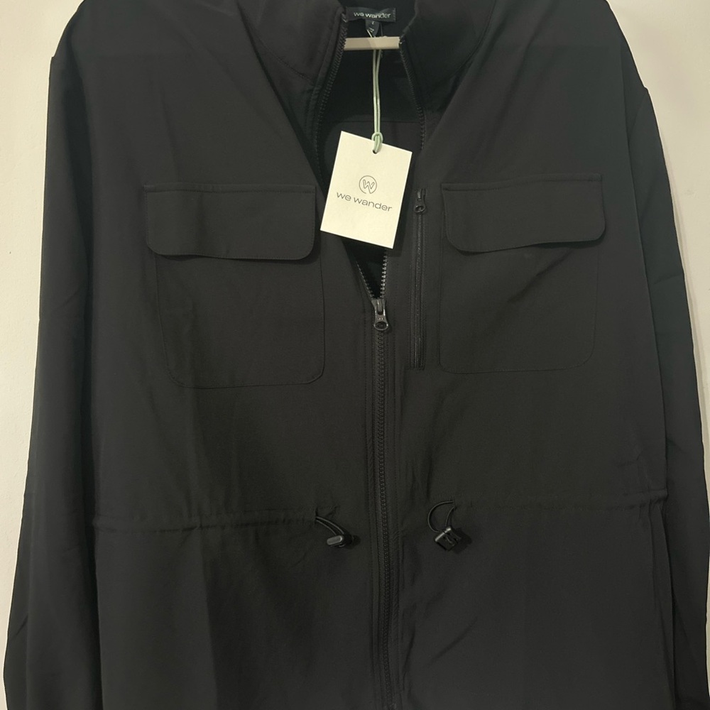 Black Women's Light Weight Jacket